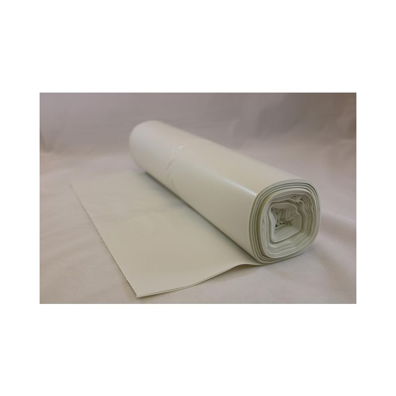 Produktbild för Plastsäck LLD 125L 50my vit 25/RL