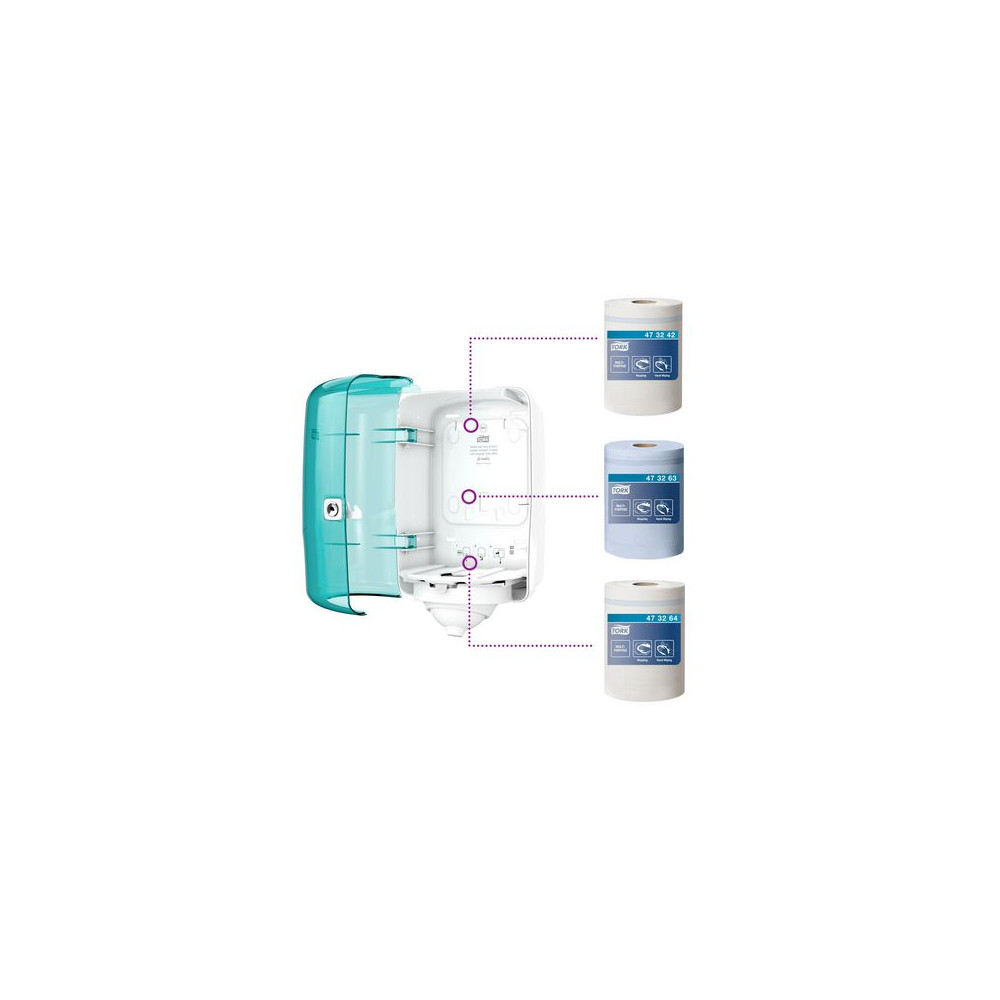 Produktbild för Dispenser TORK M3 Reflex Mini grön