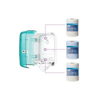 Produktbild för Dispenser TORK M3 Reflex Mini grön