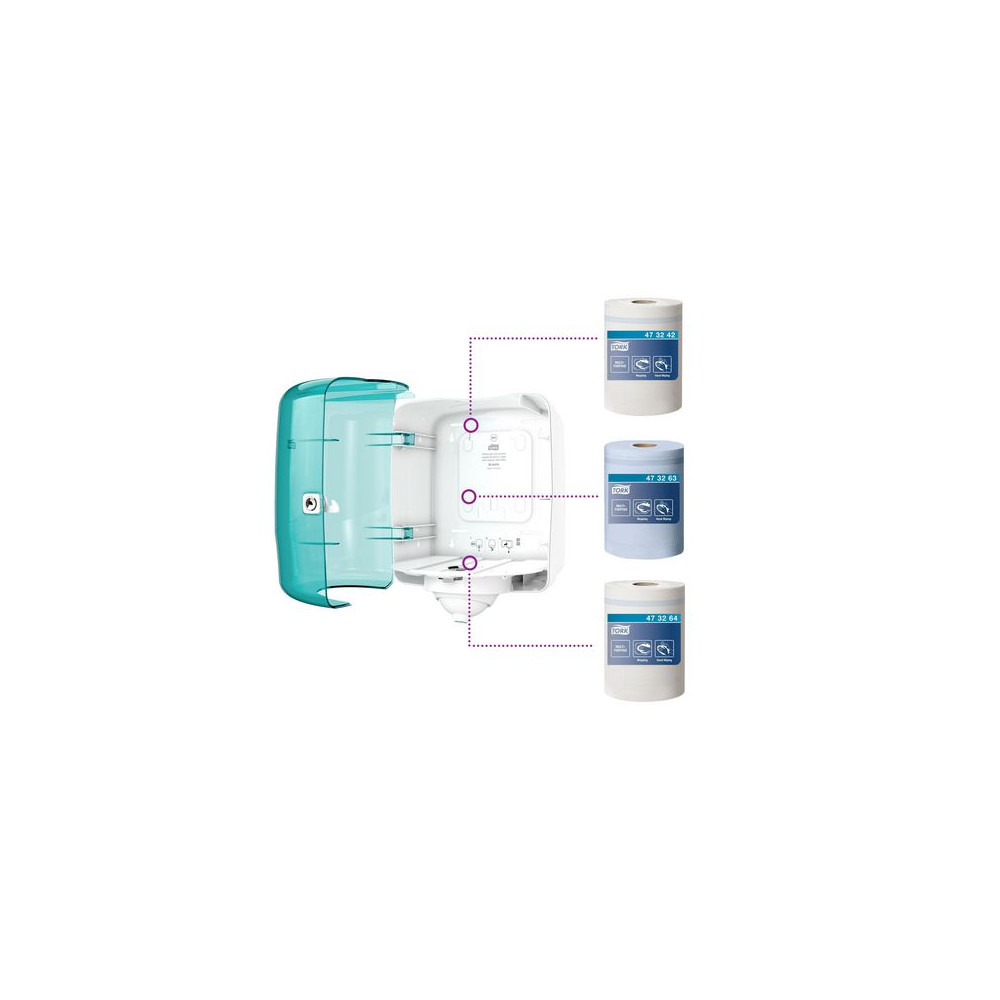 Produktbild för Dispenser TORK M4 Reflex grön