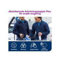 Produktbild för Industritork TORK Plus Combi W1/2 2/fp