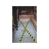 Produktbild för Markeringstejp 50mmx33m gul/svart