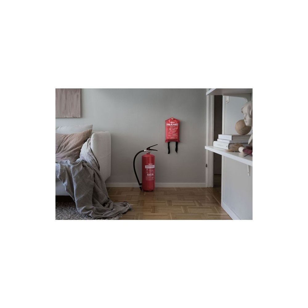 Produktbild för Brandsläckare NEXA 6kg pulver 43A röd