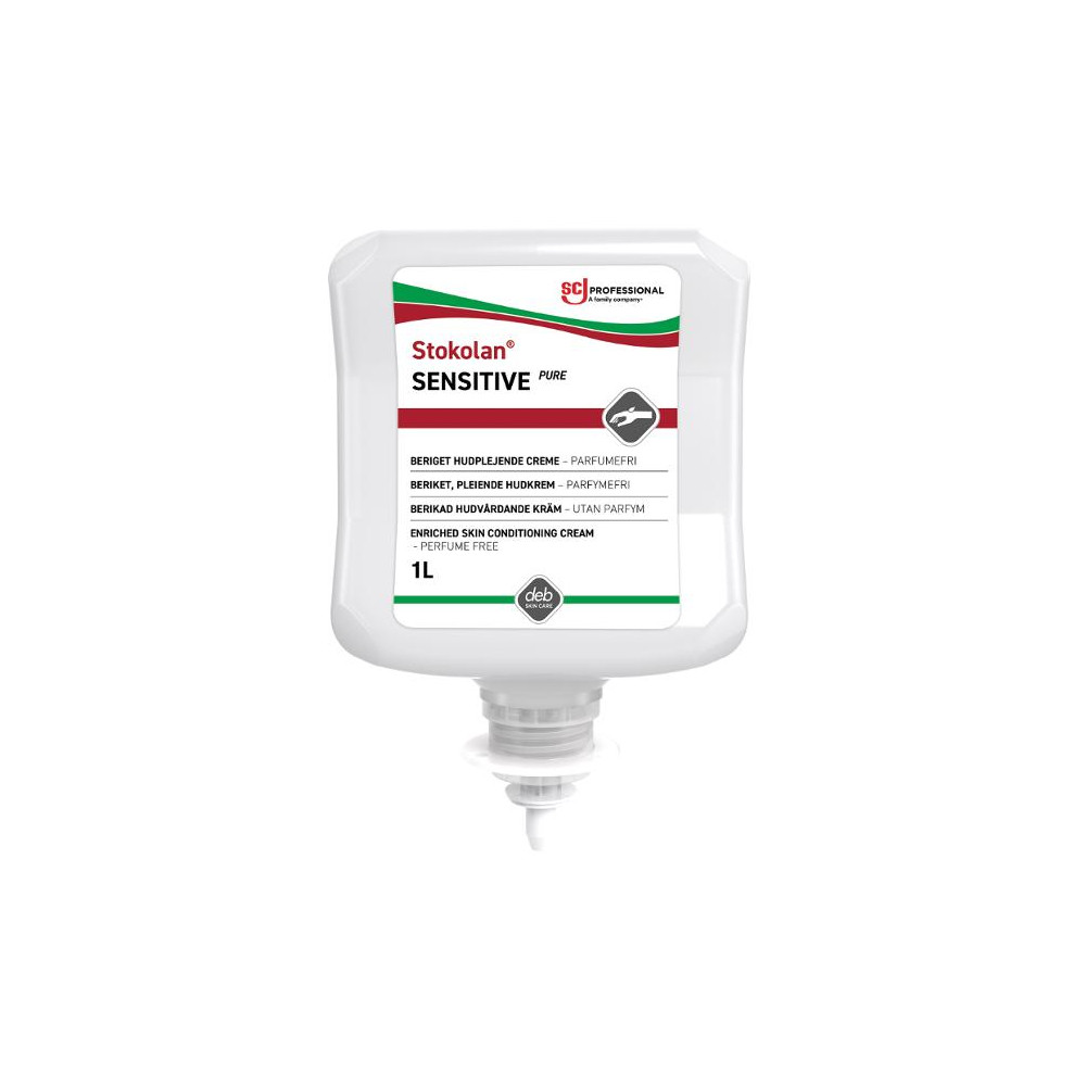 Produktbild för Hudcreme STOKOLAN Sensitive Pure 1L