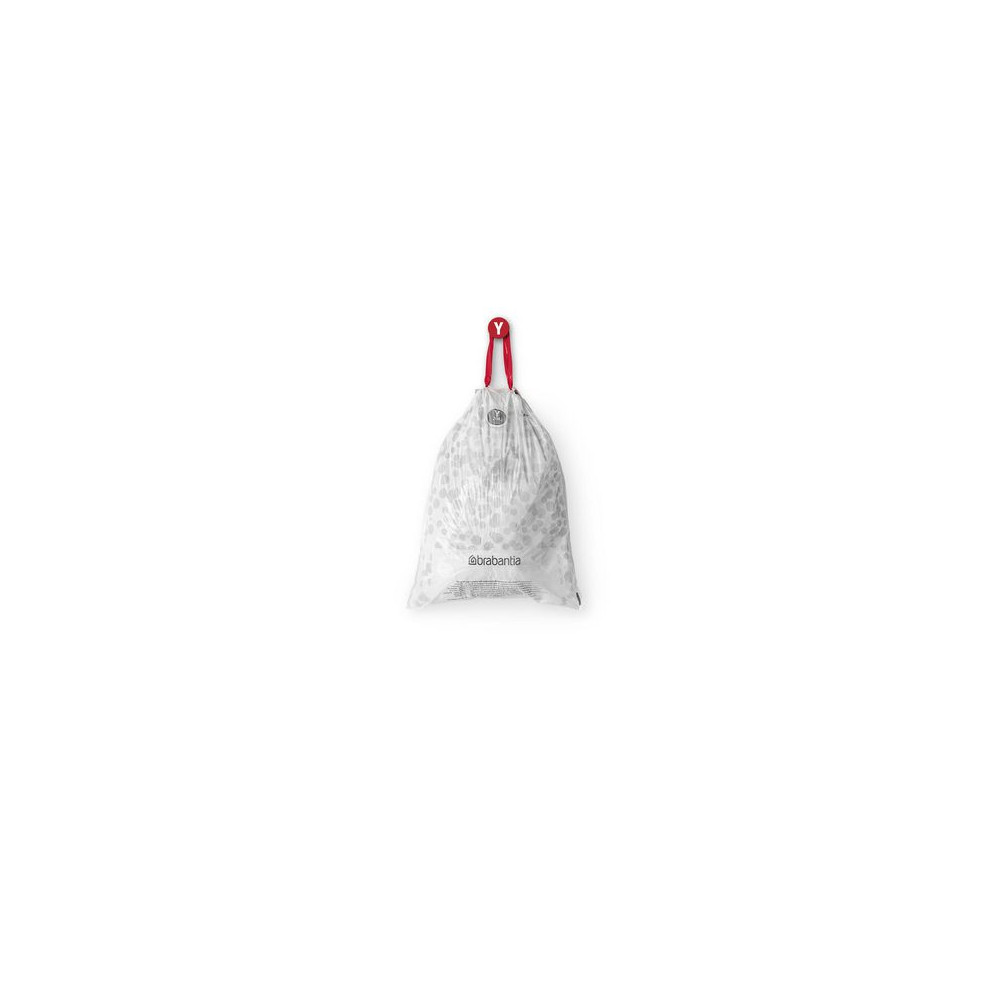 Produktbild för Insatspåse Y BRABANTIA 20L vit 20/rl