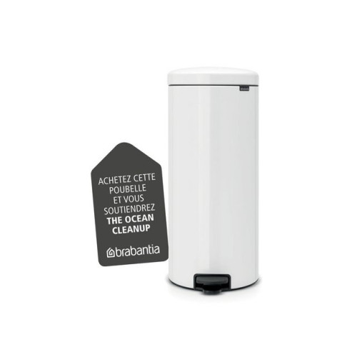 BRABANTIA Papperskorg BRABANTIA NewIcon 30L vit