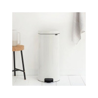 Produktbild för Papperskorg BRABANTIA NewIcon 30L vit