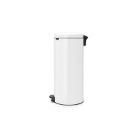 Produktbild för Papperskorg BRABANTIA NewIcon 30L vit