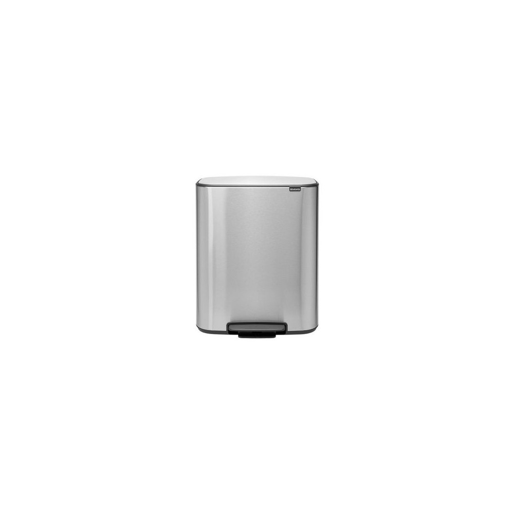 Produktbild för Papperskorg BRABANTIA Pedal Bo 60L matt