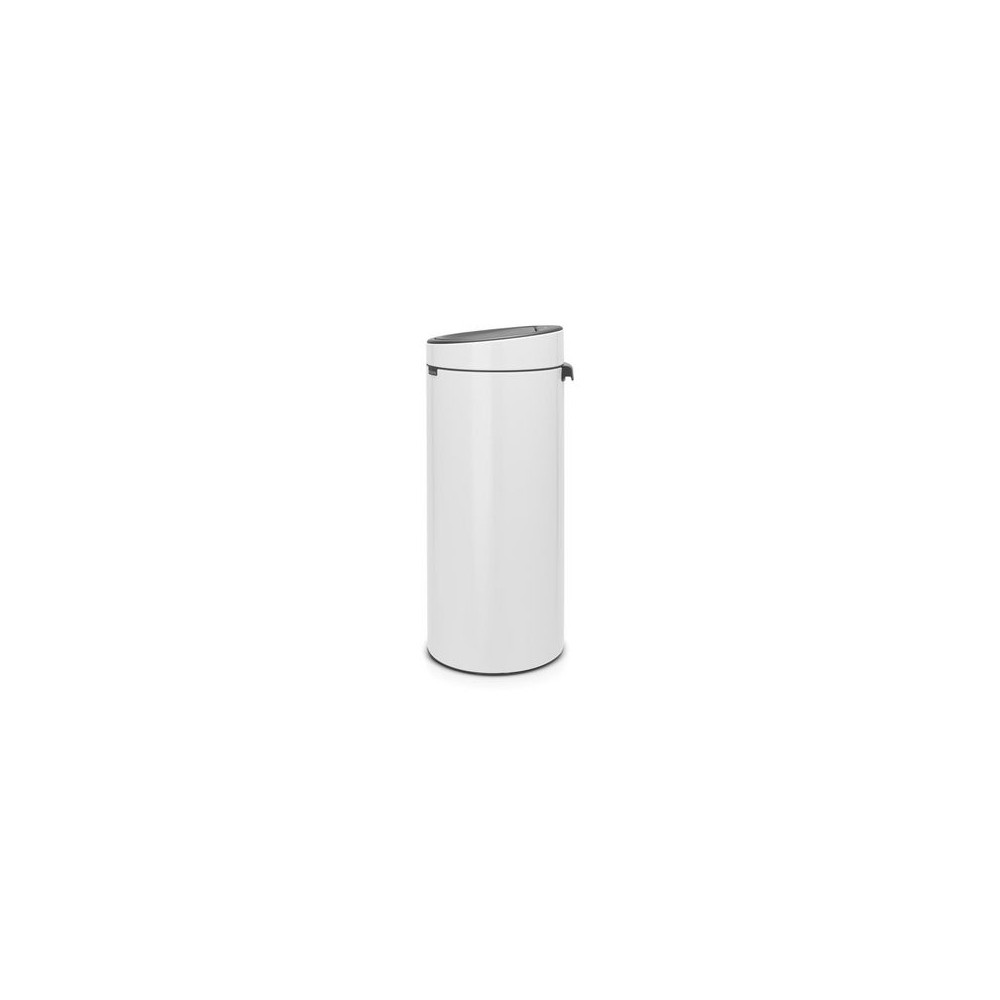 Produktbild för Papperskorg BRABANTIA Touch Bin 30L vit
