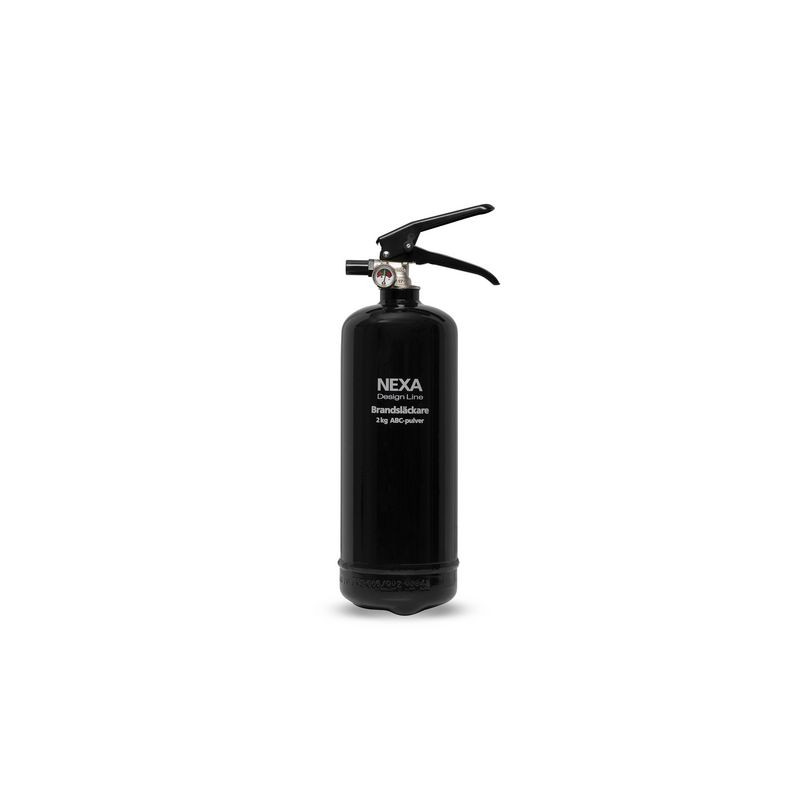 Produktbild för Brandsläckare NEXA 2Kg pulver svart 13A