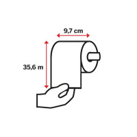 Produktbild för Toalettpapper KATRIN Plus 285 Soft 42/fp