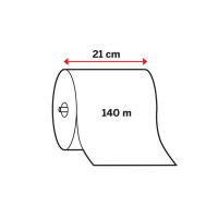 Produktbild för Torkrulle KATRIN System Plus M2 6/fp