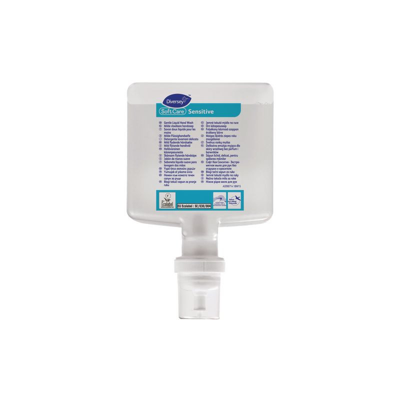 Produktbild för Tvål Soft Care Sensitive 1,3L
