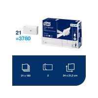 Produktbild för Handduk TORK Adv H2 Xpress 3780/fp