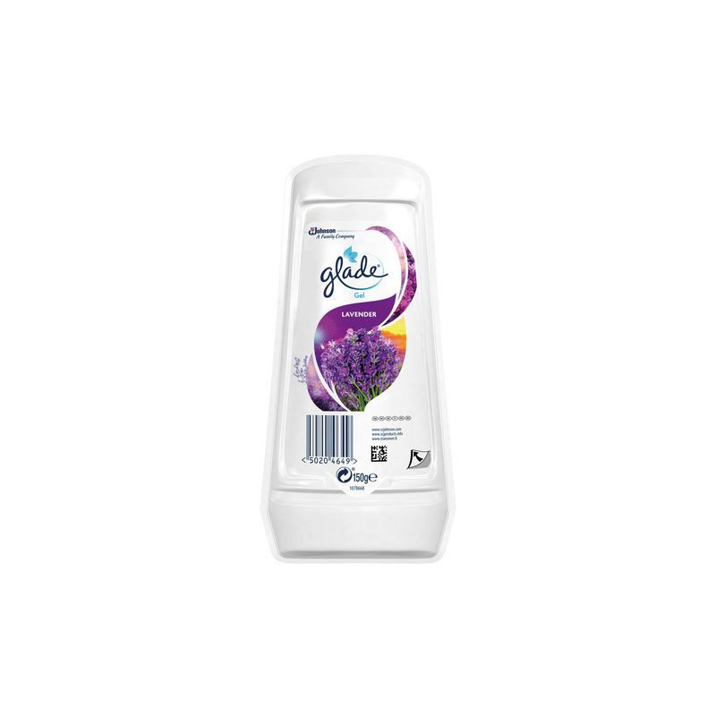 Produktbild för Doftblock GLADE Lavender gel 150gr