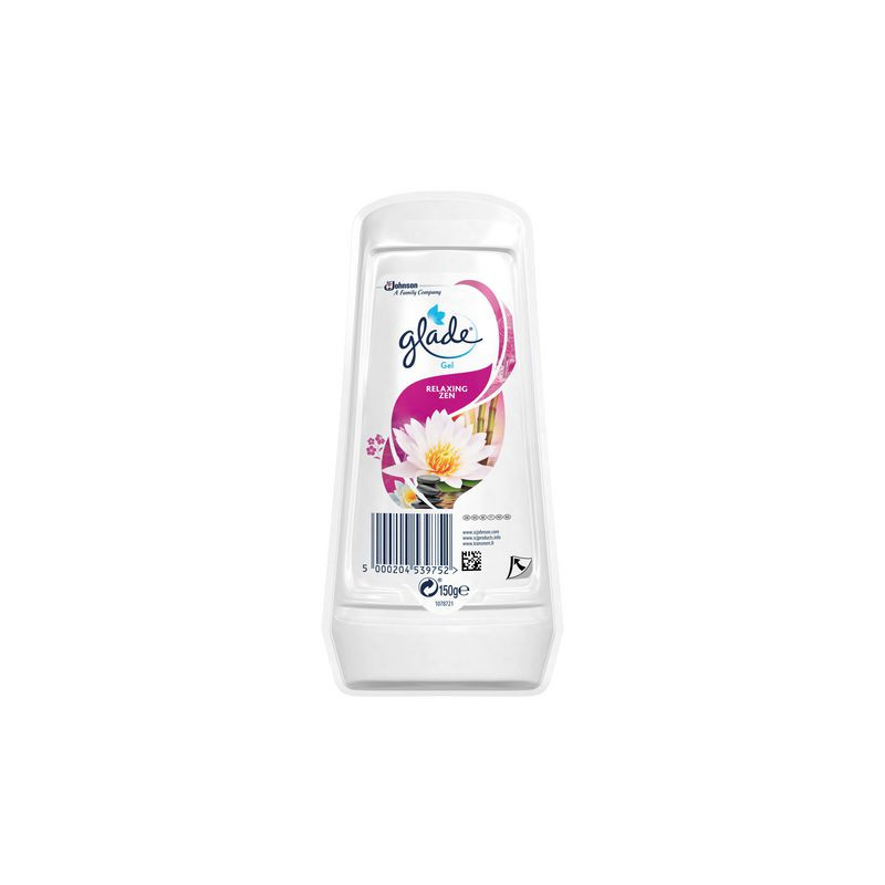 Produktbild för Doftblock GLADE Relaxing Zen gel 150gr