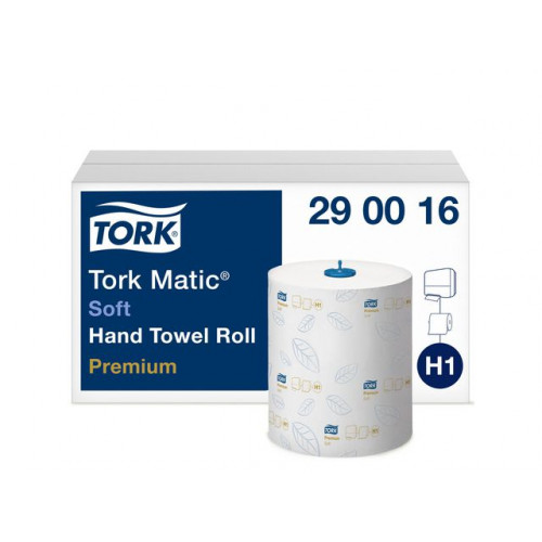 TORK Handduk TORK Pre H1 2-lag vit 6/fp