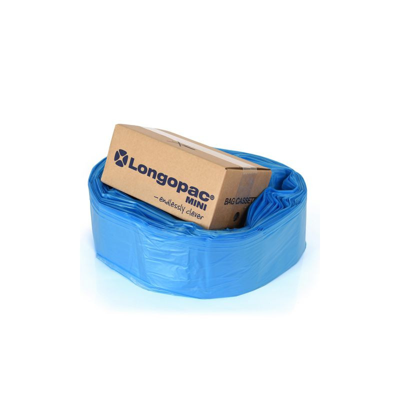 Produktbild för Kassett LONGOPAC Mini Standard 60m blå