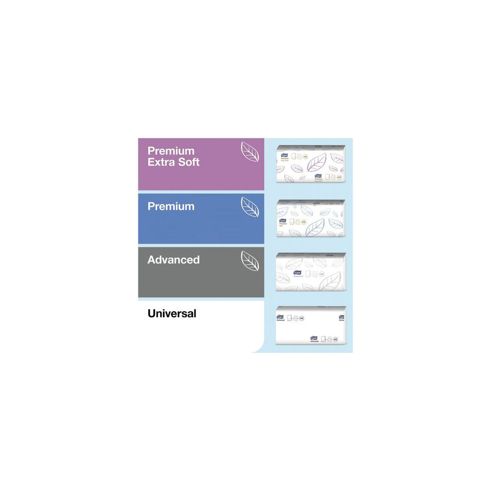 Produktbild för Dispenser TORK H2 Handduk Mini svart