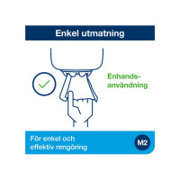 Produktbild för Dispenser TORK M2 Torkrulle vit