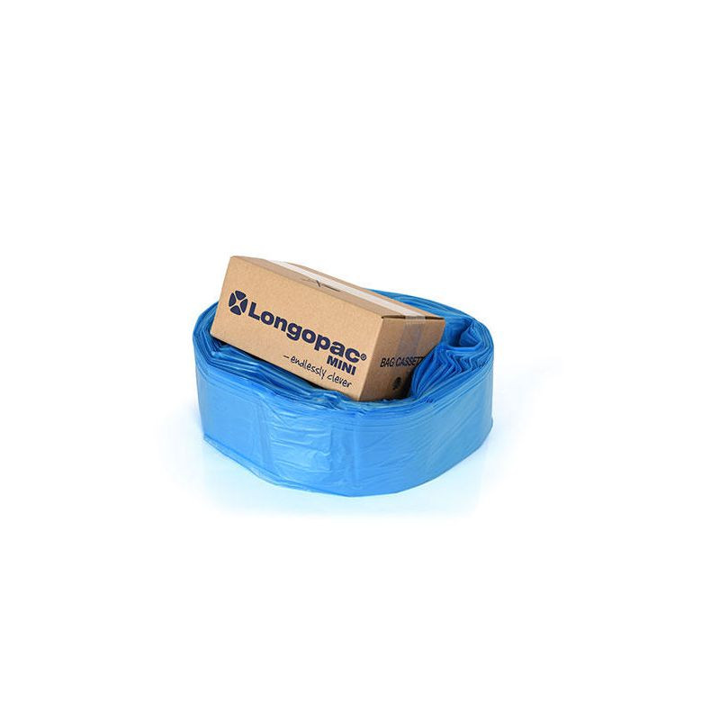 Produktbild för Kassett LONGOPAC Mini Strong 45m blå