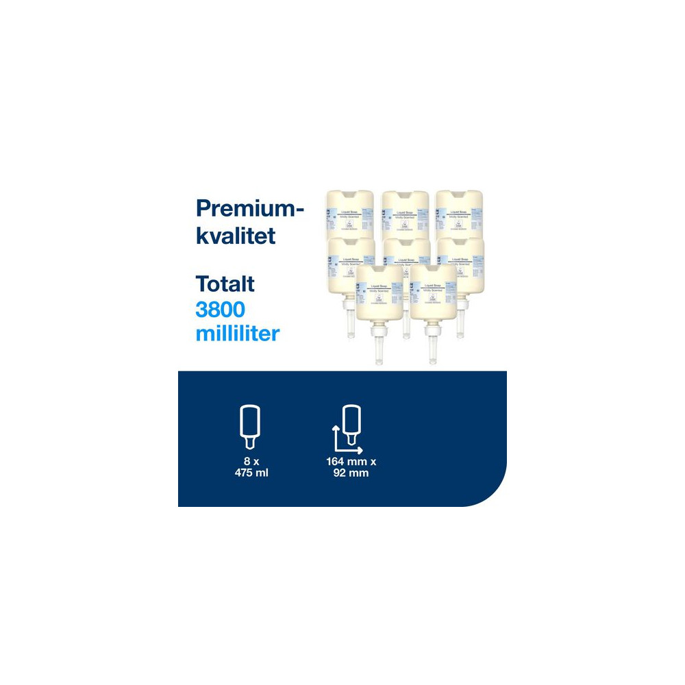 Produktbild för Tvål TORK S2 Mild Mini 475ml