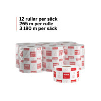 Produktbild för Toalettpapper KATRIN Gigant S 265m 12/fp