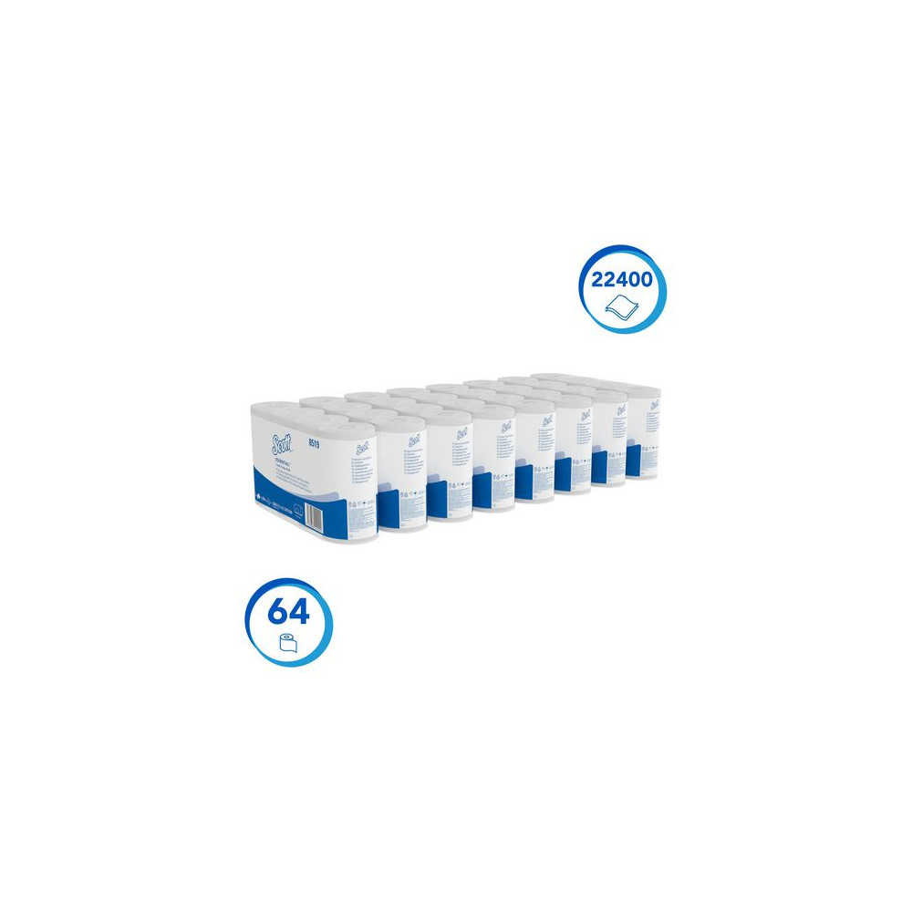 Produktbild för Toalettpapper SCOTT® 2-lagers 64/fp