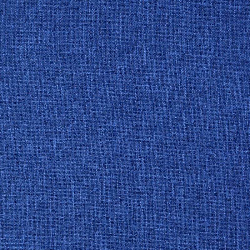 Produktbild för Golvstol vikbar blå tyg