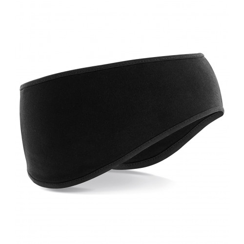 Beechfield Softshell Sports Tech Headband Black