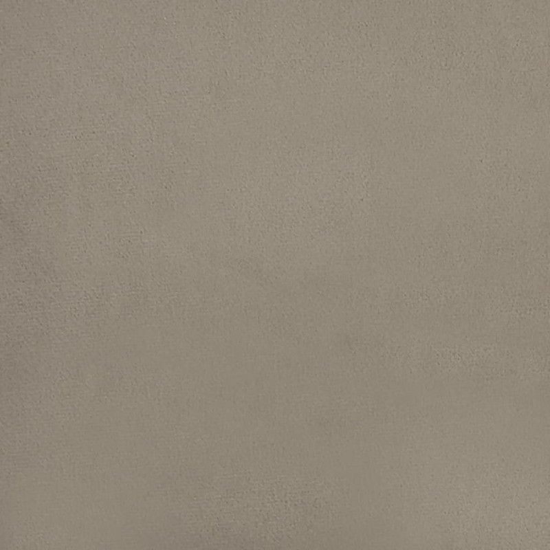 Produktbild för Vilstol med fotpall ljusgrå sammet och PVC