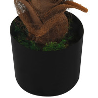 Miniatyr av produktbild för Konstväxt kottepalm med kruka 140 cm grön