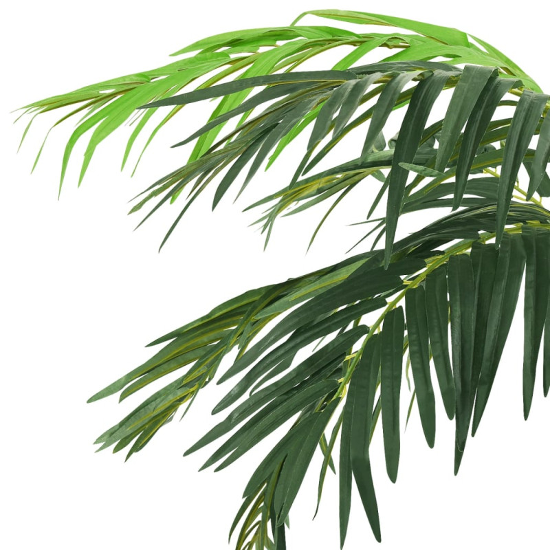 Produktbild för Konstgjord kanariepalm i kruka 190 cm grön