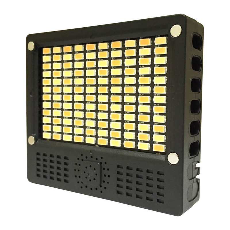 Produktbild för LED kameralampa analog kontroll Bi-color