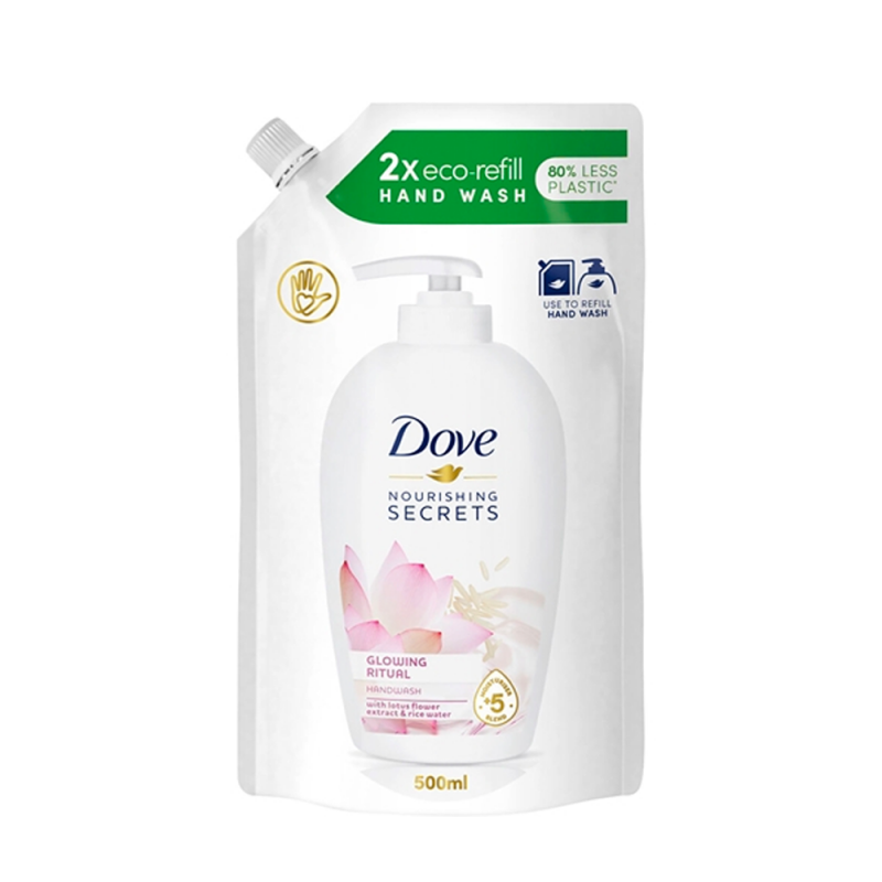 Produktbild för Dove Glowing Ritual Liquid Handwash Refill 500 ml