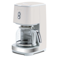 Miniatyr av produktbild för Kaffebryggare 12-koppar/1,5L KB610 Creme White Series