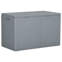 Produktbild för Dynbox 180 liter grå PP-rotting