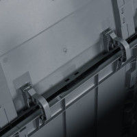 Produktbild för Dynbox 180 liter grå PP-rotting