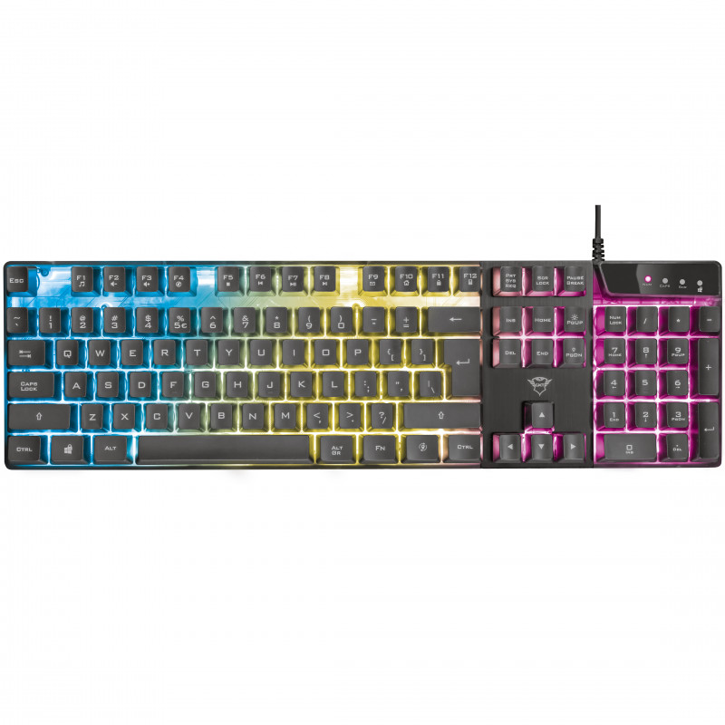Produktbild för GXT 835 Azor RGB Gaming Keyboard Nordic