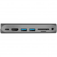 Produktbild för USB-dockningsstation iPad 7-port USB3.2 Alu