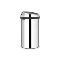 Produktbild för Papperskorg BRABANTIA Touch Bin 60L stål