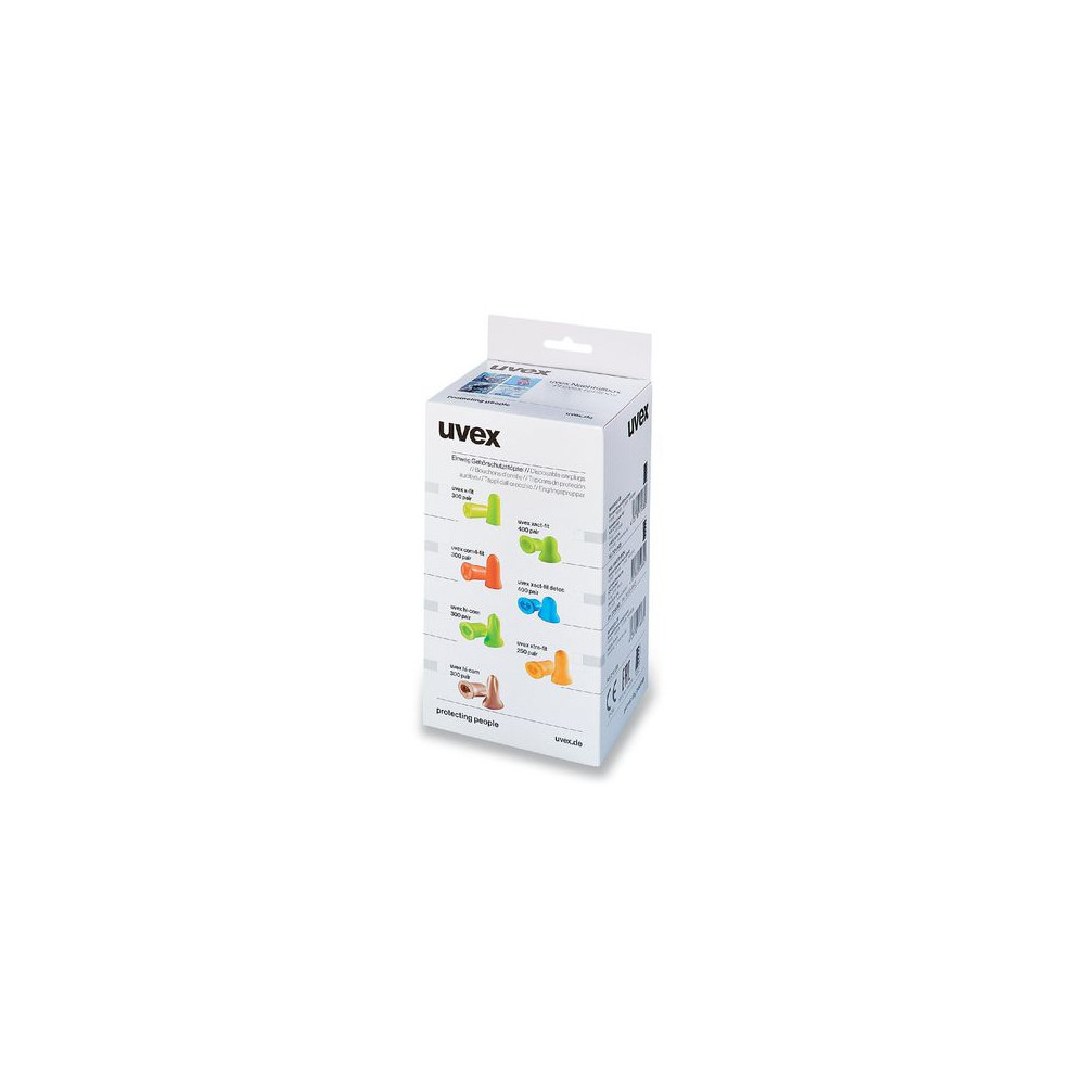 Produktbild för Öronpropp UVEX Com4-fit refill 300 par