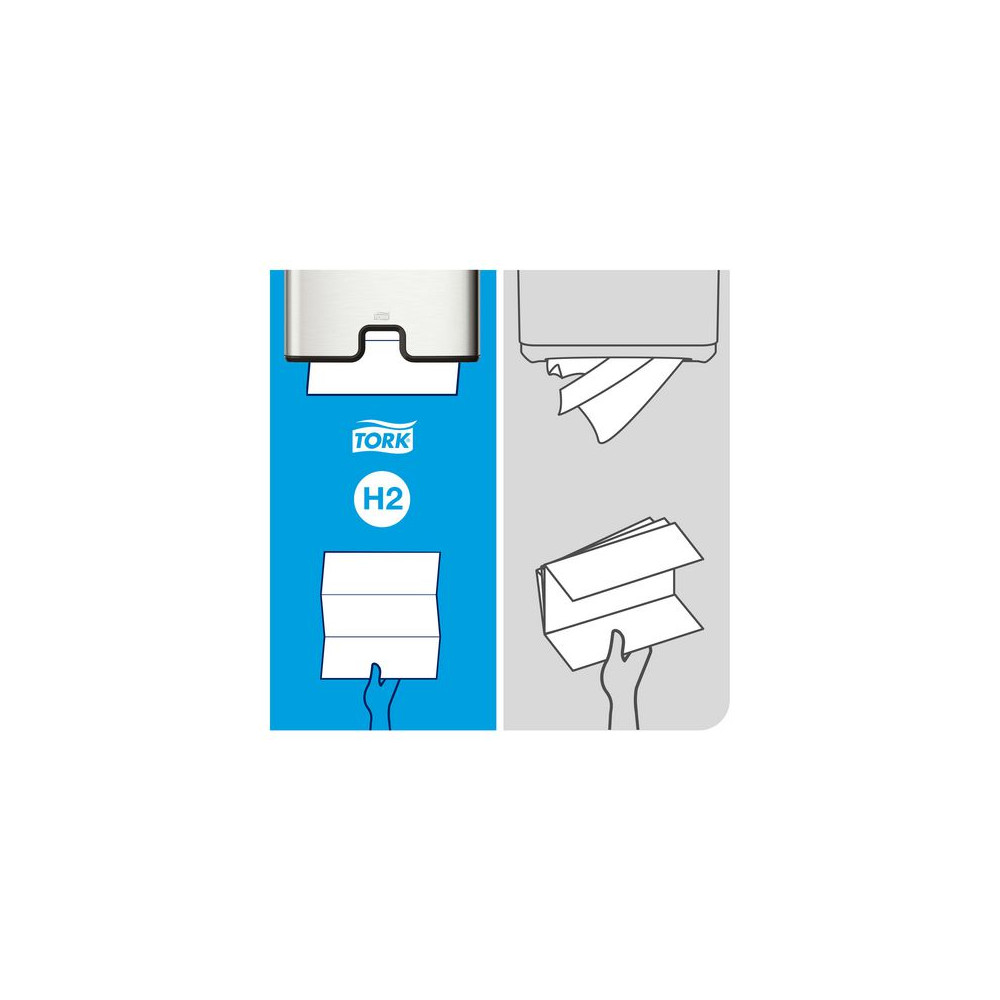 Produktbild för Handduk TORK Adv H2 Xpress 2856/fp