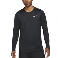 Produktbild för NIKE Court DriFIT Advantage Half Zip black