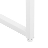 Produktbild för Högskåp vit 80x35x100 cm stål