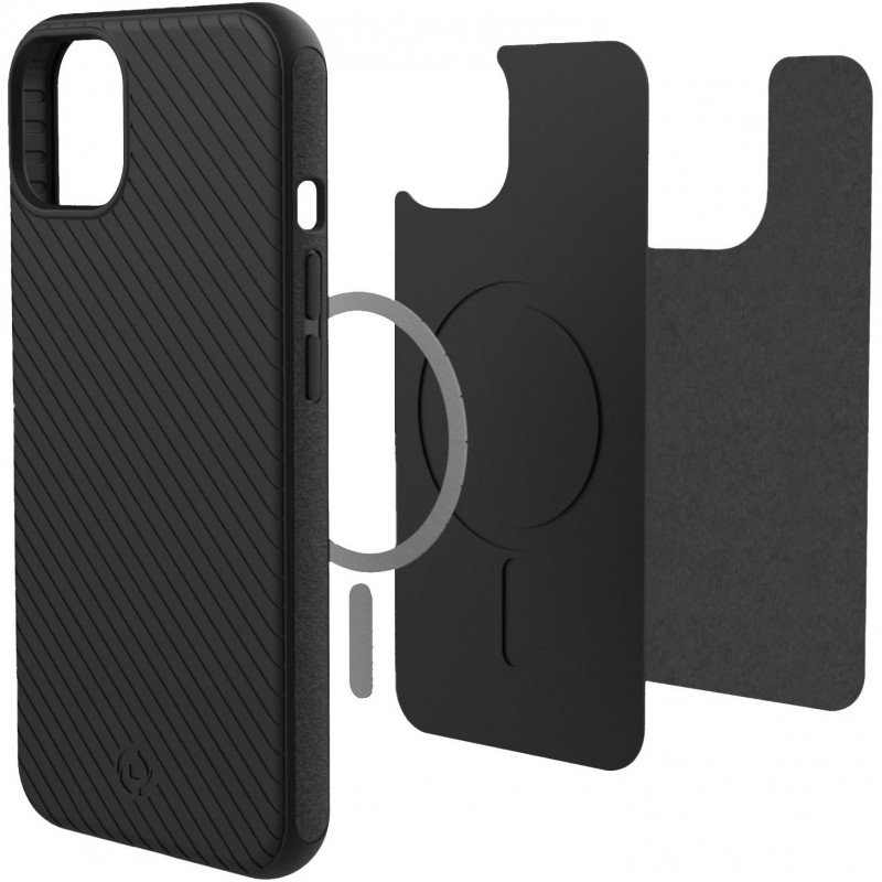 Produktbild för Ultra Protective case MagSafe iPhone 13 Svart