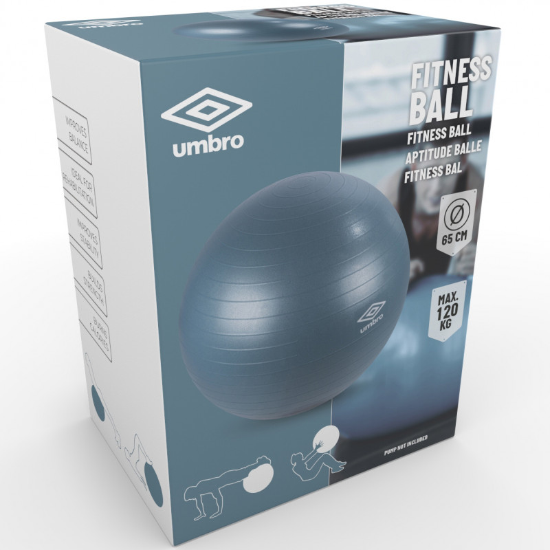 Produktbild för Pilatesboll Blå 65cm