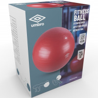 Miniatyr av produktbild för Pilatesboll Röd 75cm