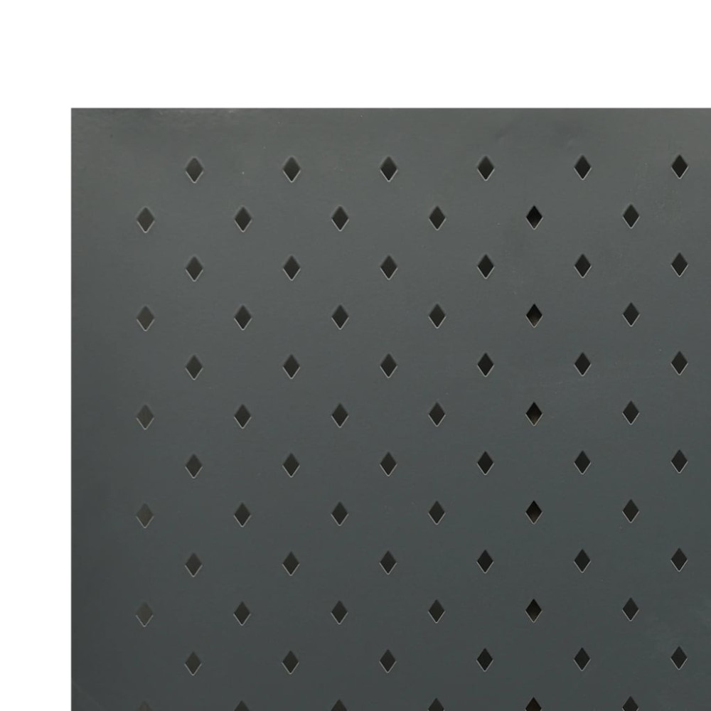 Produktbild för Rumsavdelare 4 paneler antracit 160x180 cm stål